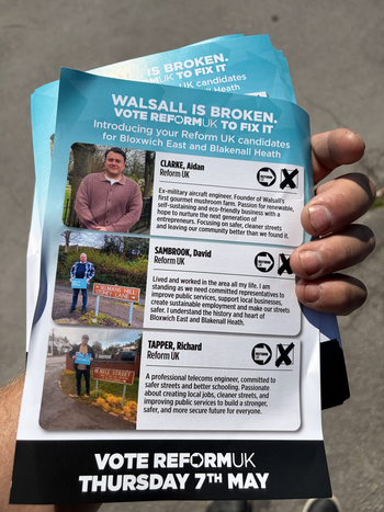 Thumbnail of leaflet from Richard James Tapper