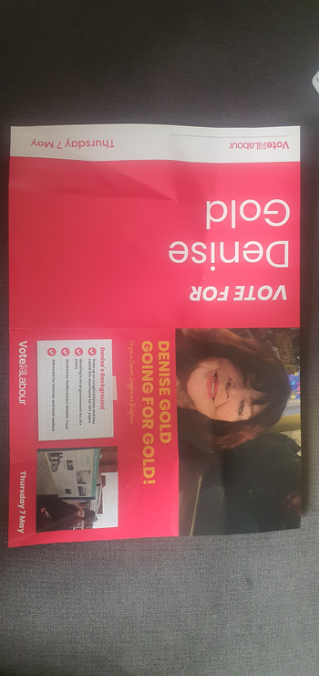 Thumbnail of leaflet from Denise Elizabeth Gold