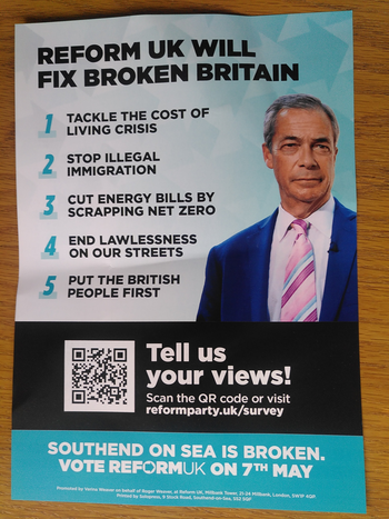 Thumbnail of leaflet from Roger Weaver