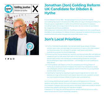 Thumbnail of leaflet from Jon Golding