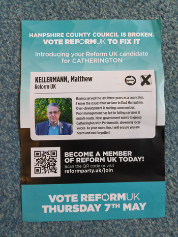 Thumbnail of leaflet from Matthew Frederick William Kellermann