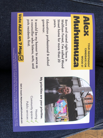 Thumbnail of leaflet from Alex Muhumuza