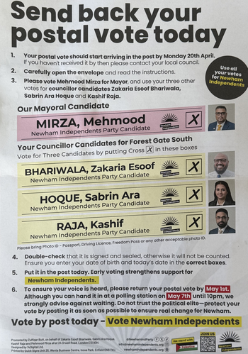 Thumbnail of leaflet from Zakaria Esoof Bhariwala