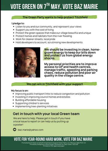 Thumbnail of leaflet from Baz Marie