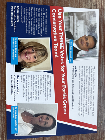 Thumbnail of leaflet from Karin Carver