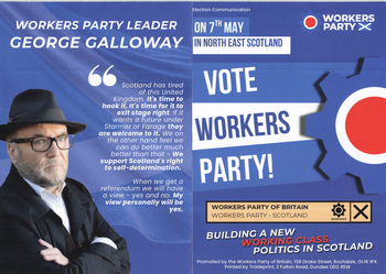 Thumbnail of leaflet from Tariq Imtiaz