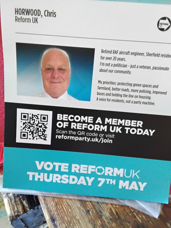 Thumbnail of leaflet from Christopher John Horwood