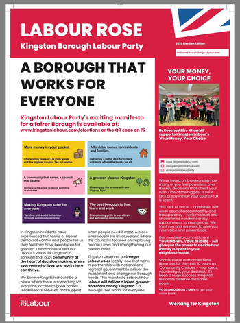 Thumbnail of leaflet from James Stanton