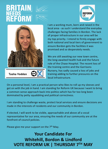 Thumbnail of leaflet from Tasha Vodden