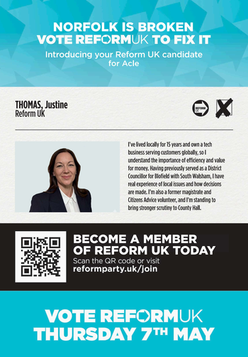 Thumbnail of leaflet from Justine Thomas