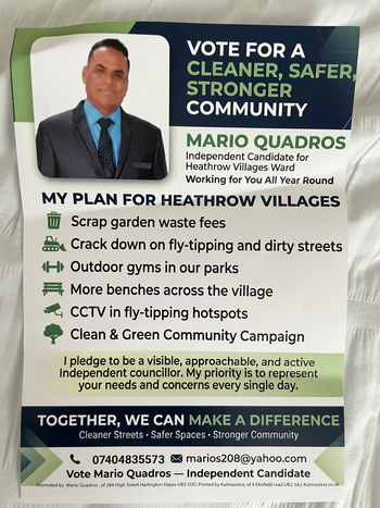 Thumbnail of leaflet from Mario Quadros