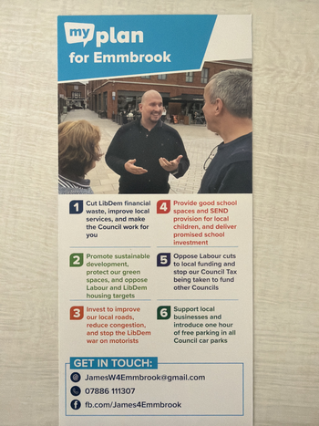Thumbnail of leaflet from James Westhorpe