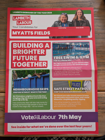 Thumbnail of leaflet from Molly Hartill