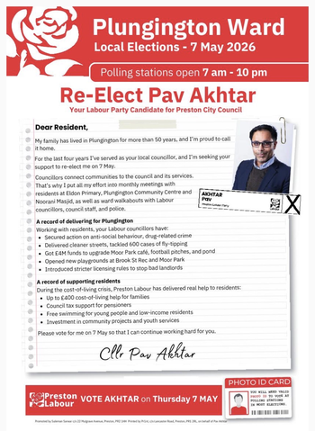 Thumbnail of leaflet from Pav Akhtar