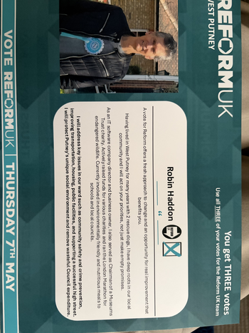 Thumbnail of leaflet from Robin Gordon Haddon