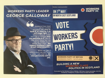 Thumbnail of leaflet from Tariq Imtiaz