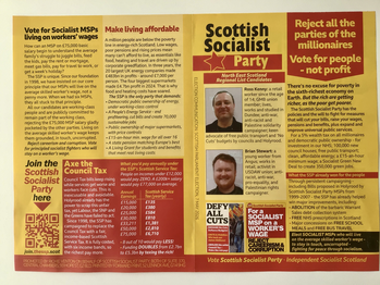 Thumbnail of leaflet from Kenny Ross