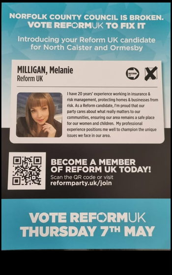 Thumbnail of leaflet from Melanie E.Milligan