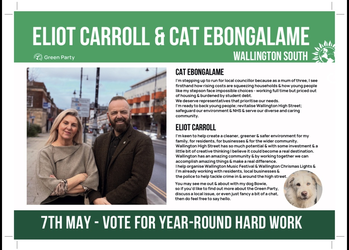 Thumbnail of leaflet from Eliot Carroll
