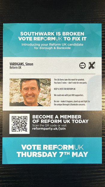 Thumbnail of leaflet from Simon Vardigans
