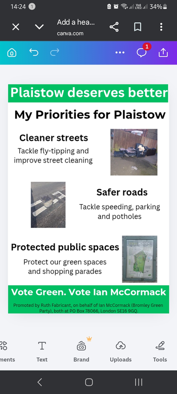 Thumbnail of leaflet from Ian McCormack
