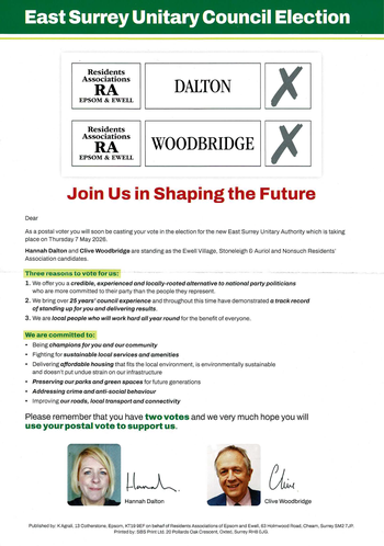 Thumbnail of leaflet from Hannah Dalton