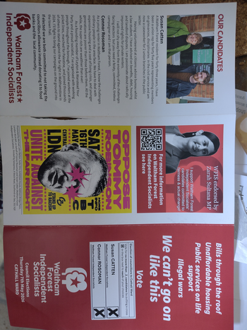 Thumbnail of leaflet from Susan Catten