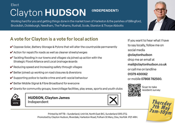 Thumbnail of leaflet from Clayton James Hudson