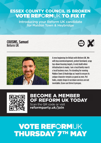 Thumbnail of leaflet from Samuel Cousins