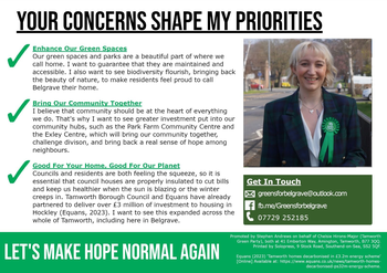 Thumbnail of leaflet from Chelsie Hirons-Major