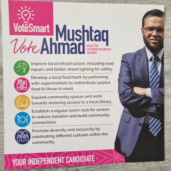 Thumbnail of leaflet from Mushtaq Ahmad