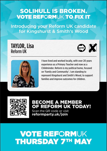 Thumbnail of leaflet from Lisa Rosemarie Taylor