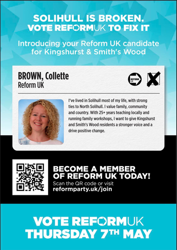 Thumbnail of leaflet from Collette Brown