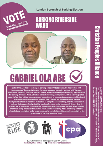 Thumbnail of leaflet from Lucy Baiye-Gaman