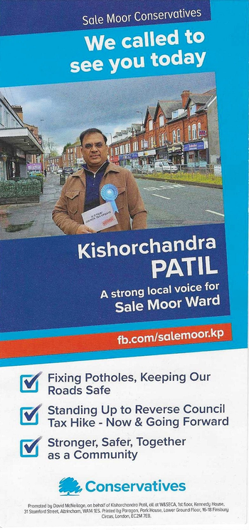 Thumbnail of leaflet from Kishorchandra Patil