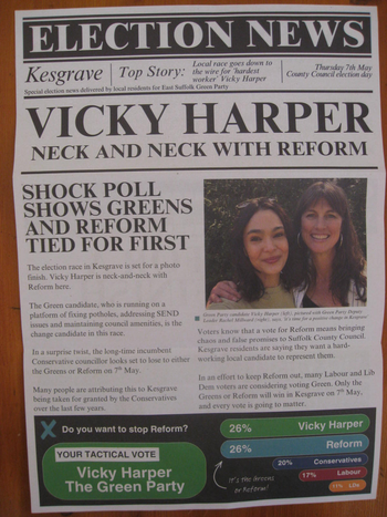 Thumbnail of leaflet from Vicky Harper