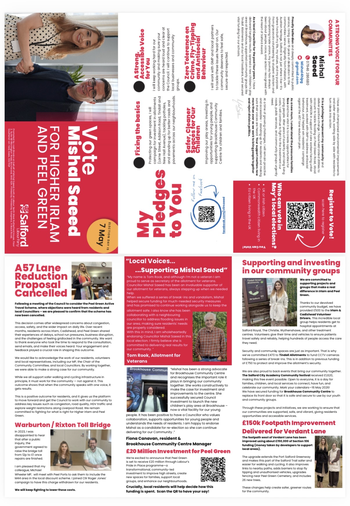 Thumbnail of leaflet from Mishal Saeed