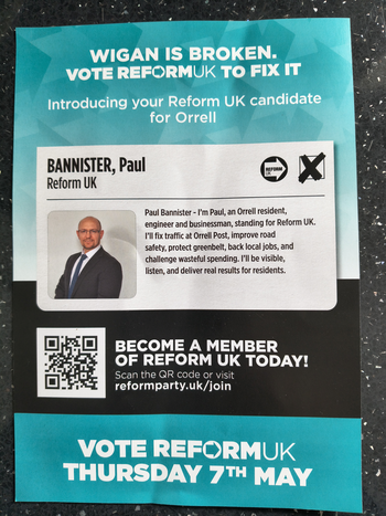 Thumbnail of leaflet from Paul Kevin Bannister
