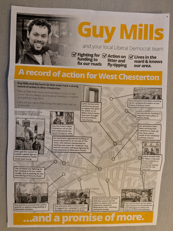 Thumbnail of leaflet from Guy Mills