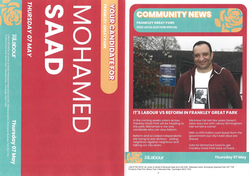Thumbnail of leaflet from Mohamed Saad