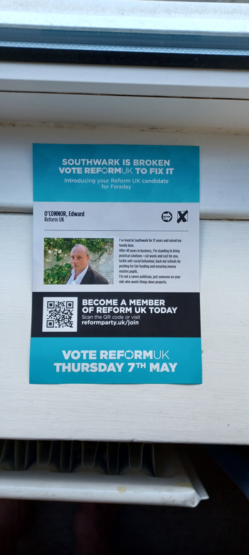 Thumbnail of leaflet from Edward Andrew O'Connor