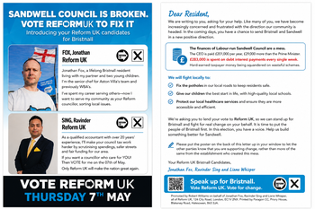 Thumbnail of leaflet from Jonathan James Fox
