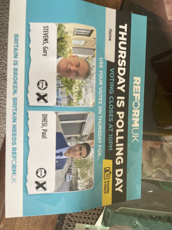 Thumbnail of leaflet from Gary Stevens