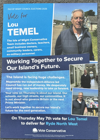 Thumbnail of leaflet from Lou Temel