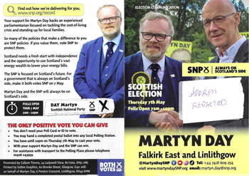 Thumbnail of leaflet from Martyn Day
