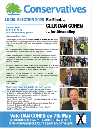 Thumbnail of leaflet from Dan Cohen