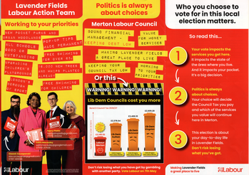 Thumbnail of leaflet from Siobhain McDonagh