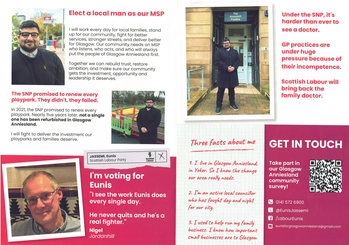 Thumbnail of leaflet from Eunis Jassemi