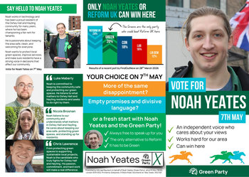 Thumbnail of leaflet from Noah Yeates
