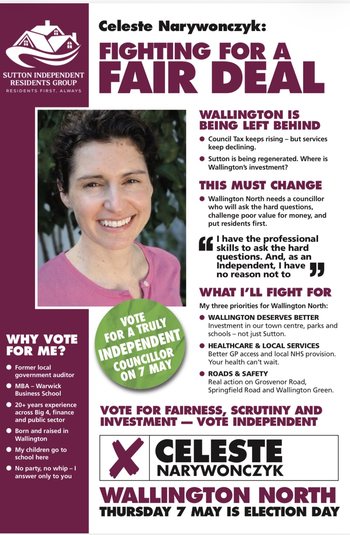 Thumbnail of leaflet from Celeste Narywonczyk